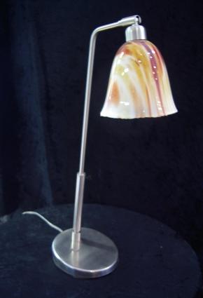 Tafel/bureaulampje met gefused kapje